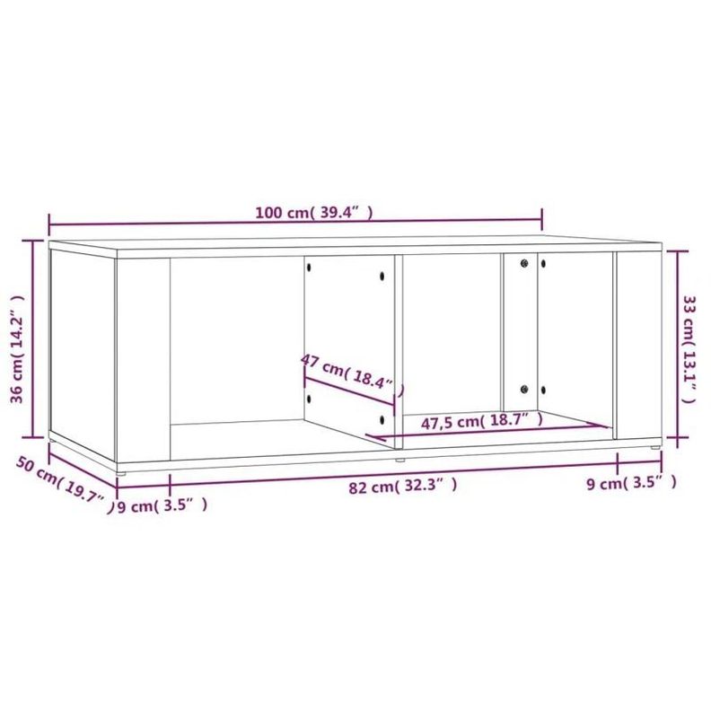 Mesa de Centro Minimalista con Espacios de Almacenamiento-6
