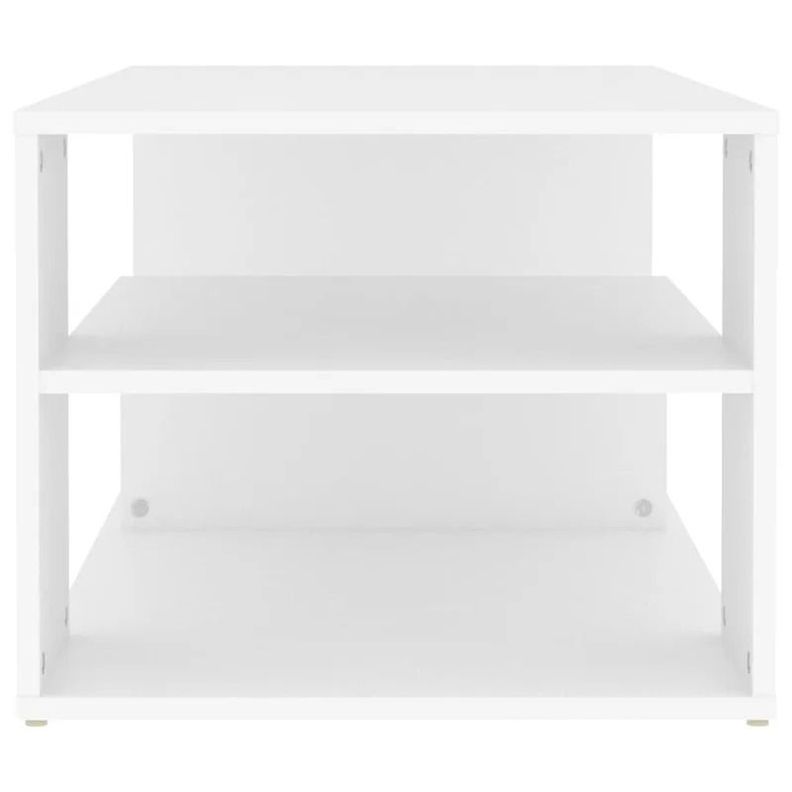 Mesa de Centro Minimalista con Espacios de Almacenamiento 5-3