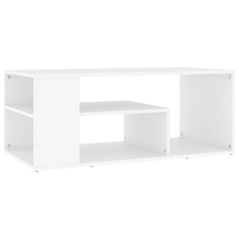 Mesa de Centro Minimalista con Espacios de Almacenamiento 5-4