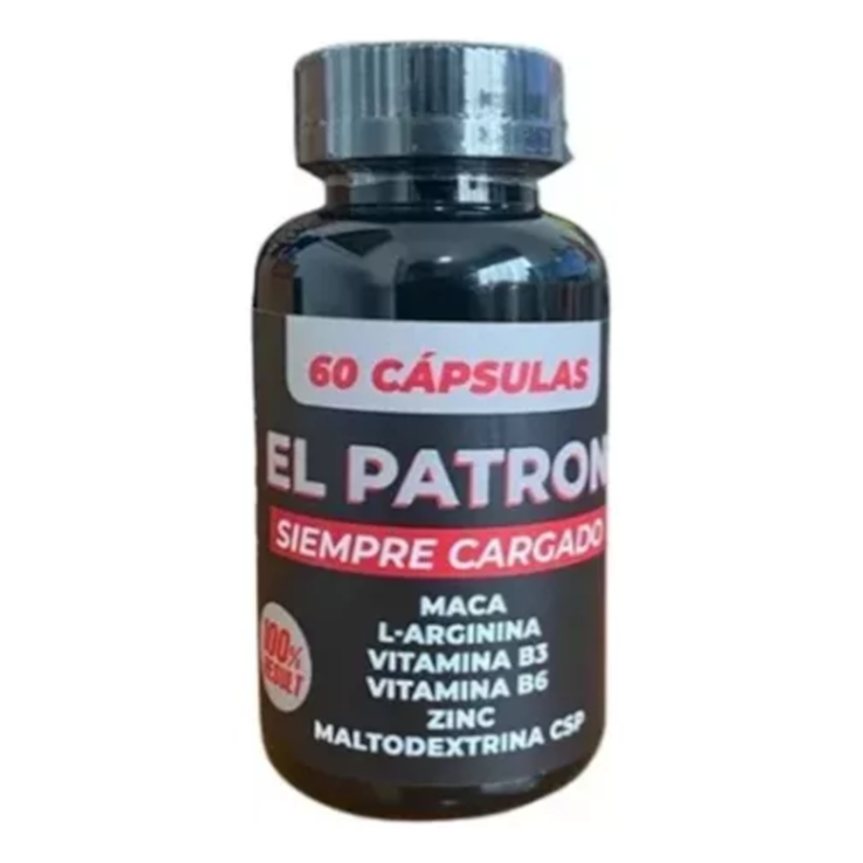 Maca El Patrón Suplemento Alimenticio Energía -0