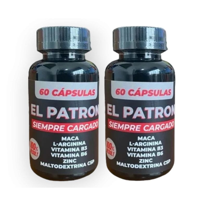Maca El Patrón Suplemento Alimenticio Energia Potenciador-2