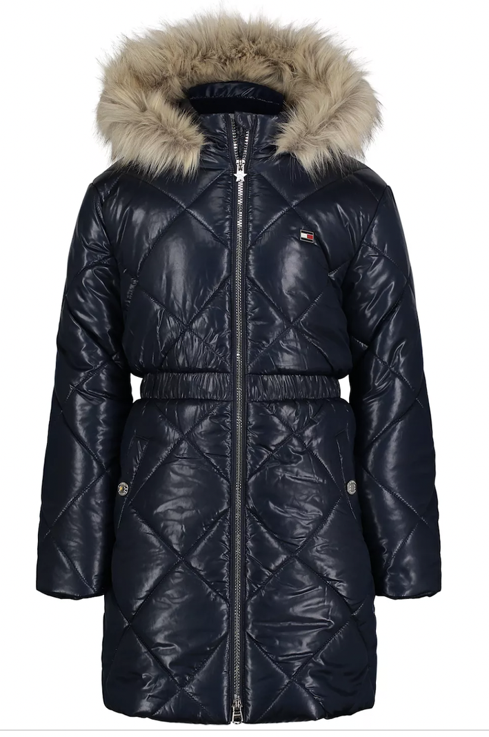 PARKA CON CAPUCHA TOMMY HILFIGER-0