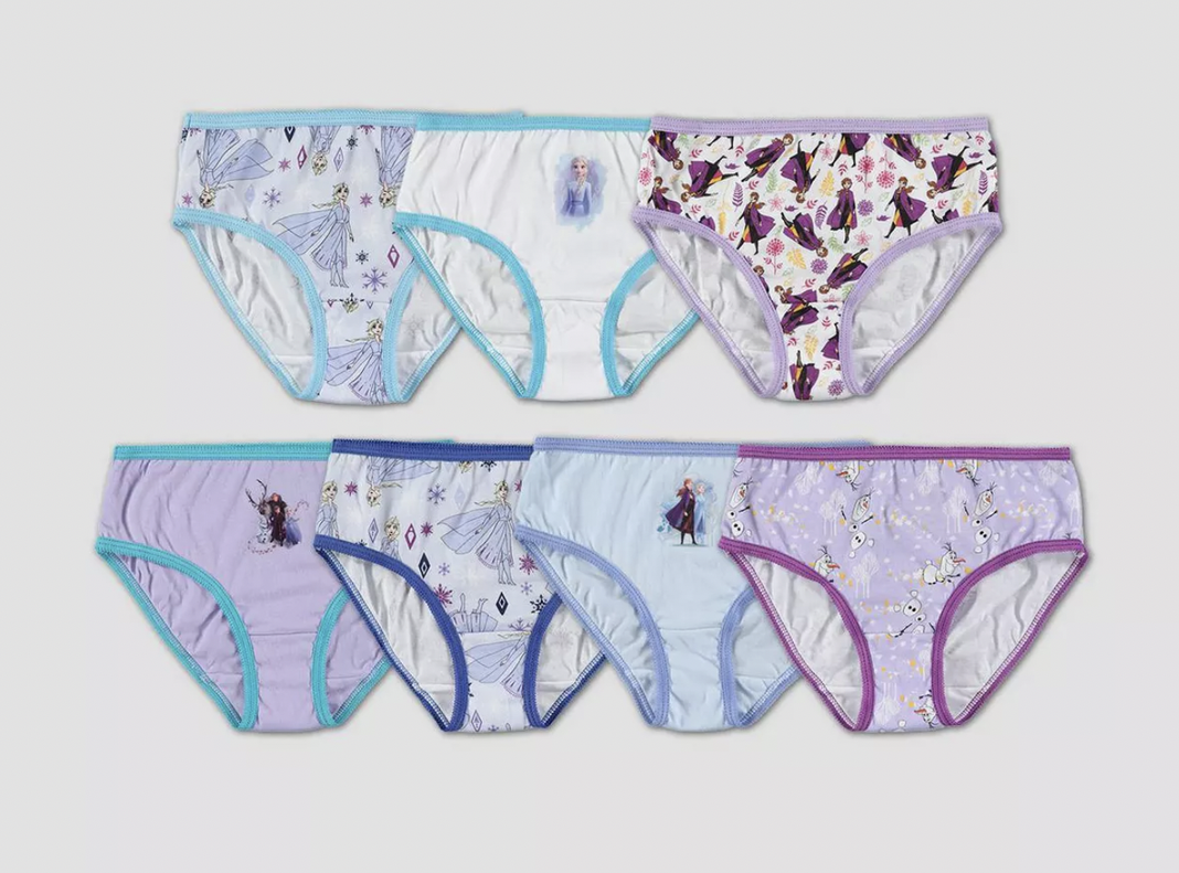 PACK DE 7 CALZONES FROZEN II DISNEY-1
