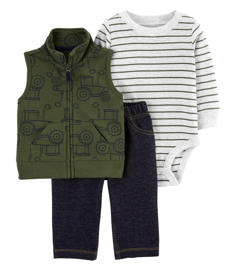CONJUNTO NIÑO CARTER'S TALLA 12 MESES-0