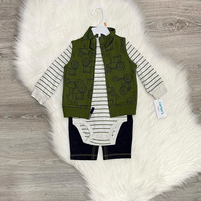 CONJUNTO NIÑO CARTER'S TALLA 12 MESES-1