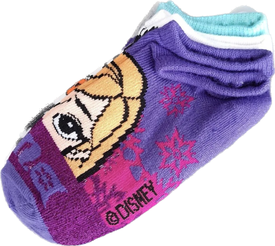 CALCETINES FROZEN X 5 -TALLA: 25 A 33 -2