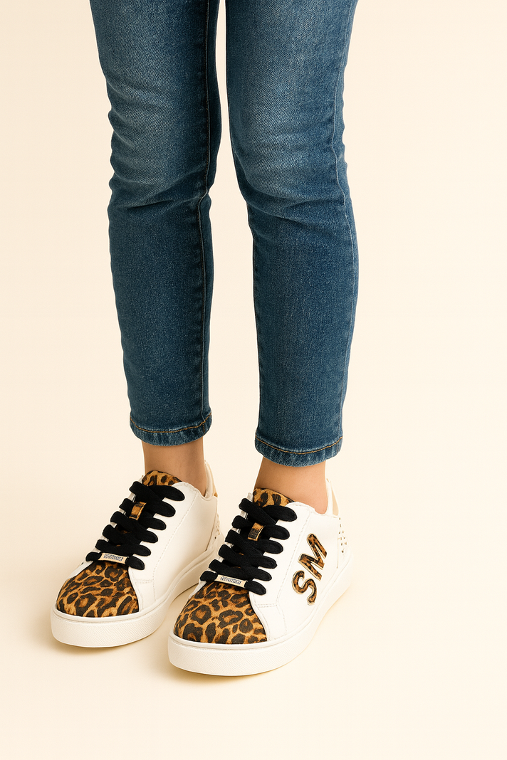 ZAPATILLAS STEVE MADDEN ANIMAL PRINT Blanco 31
