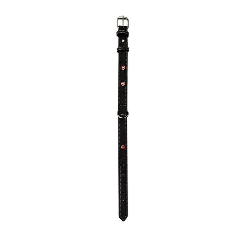Collar Perro De Cuero Sintetico Unicolor NEGRO-0