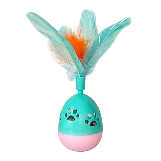 Juguetes Gato Interactivo Plumas De Colores Gatos-0