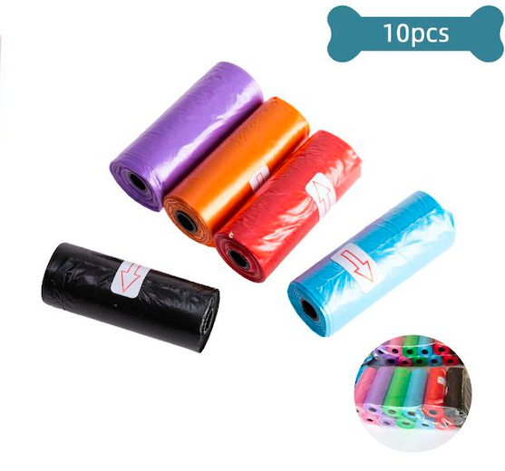 Pack 5 Bolsas Recogedora Mascotas Basura Recoge Caca-1