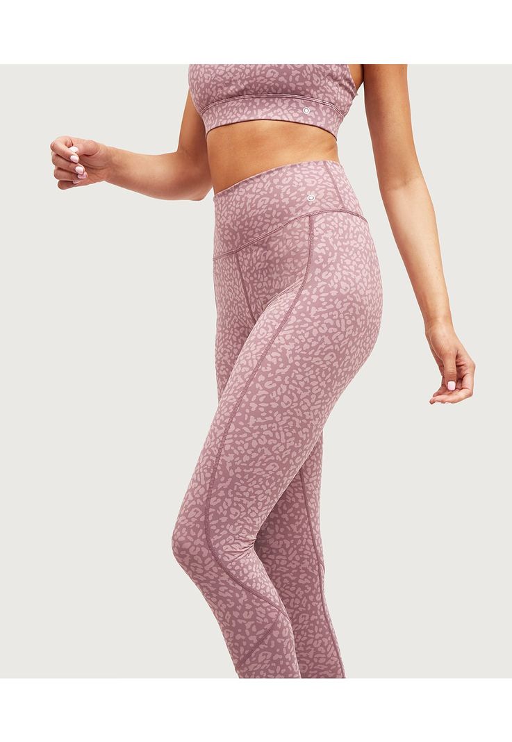 Calza Deportiva Animal Print Rosado-3