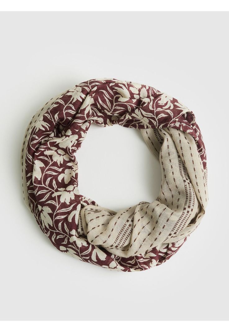 Panuelo Infinito Flores Boho