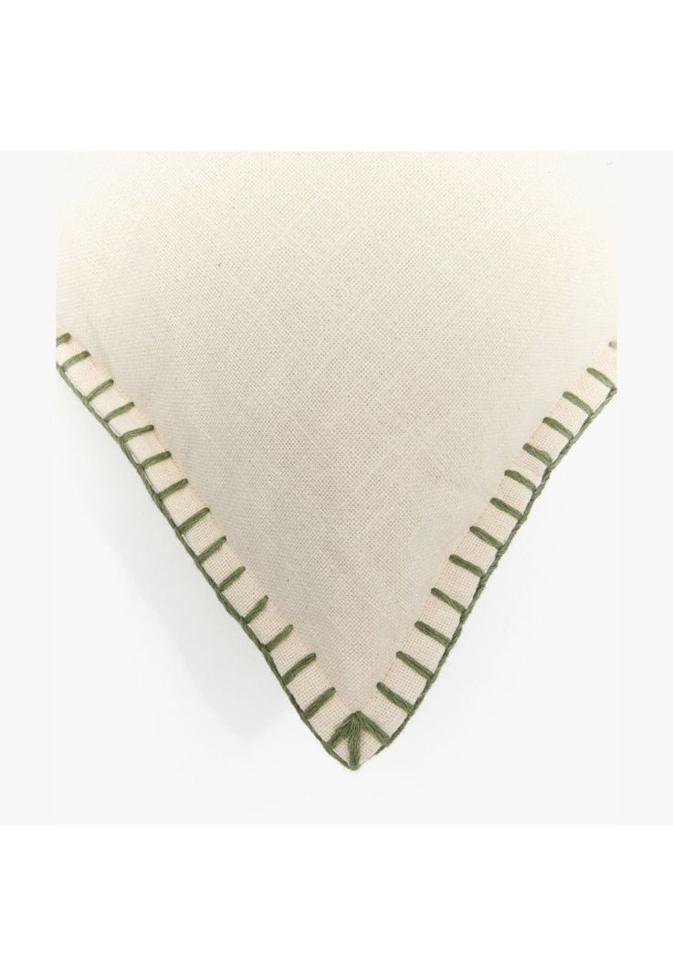 Cojín Palmera Bordada Beige-2