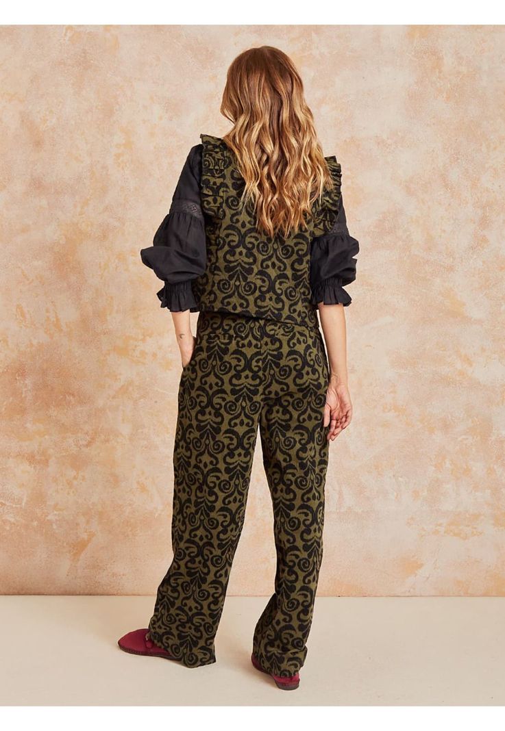 Pantalón Cotelé Boho -2