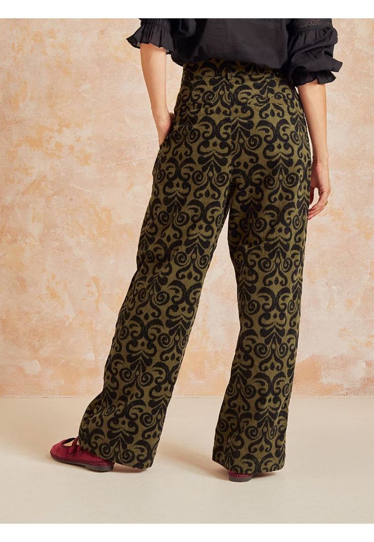 Pantalón Cotelé Boho -3