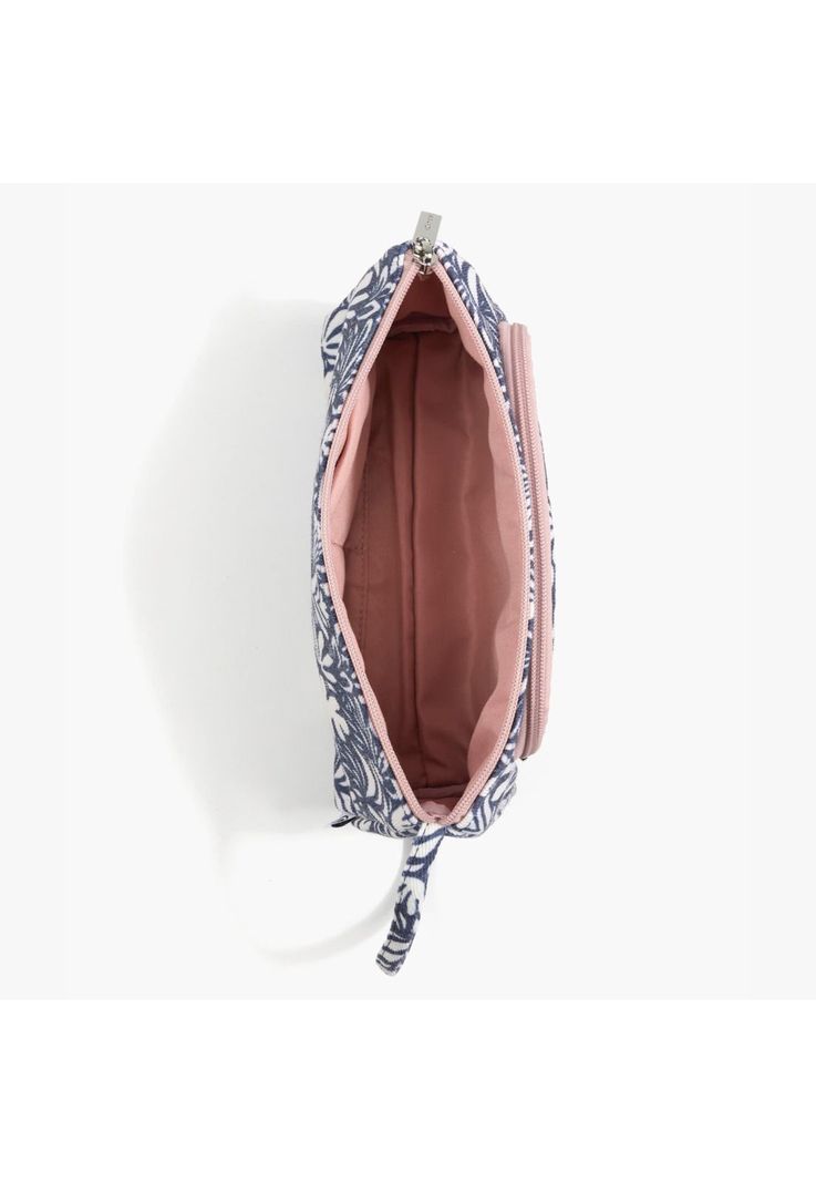 Estuche Doble Compartimiento Azul-3