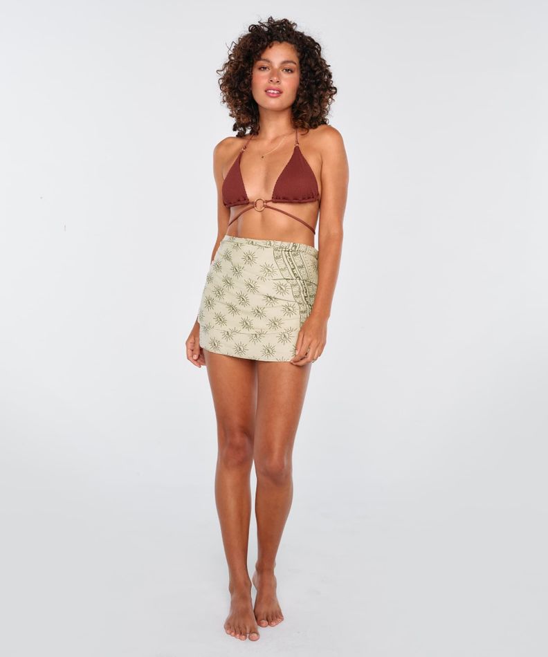 Pareo Mujer Kaftan Verde