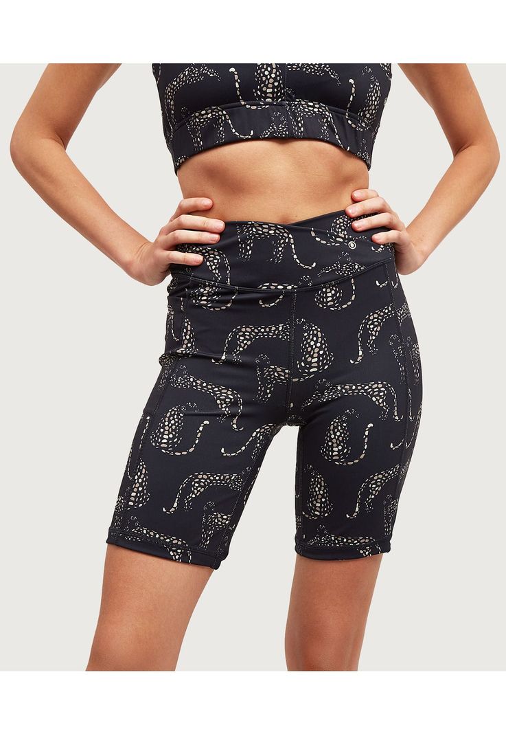 Short Deportivo Biker Tigres Negro-0