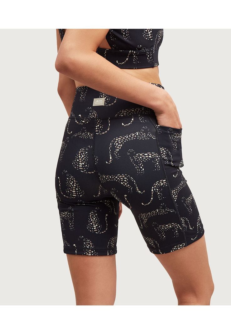 Short Deportivo Biker Tigres Negro-1