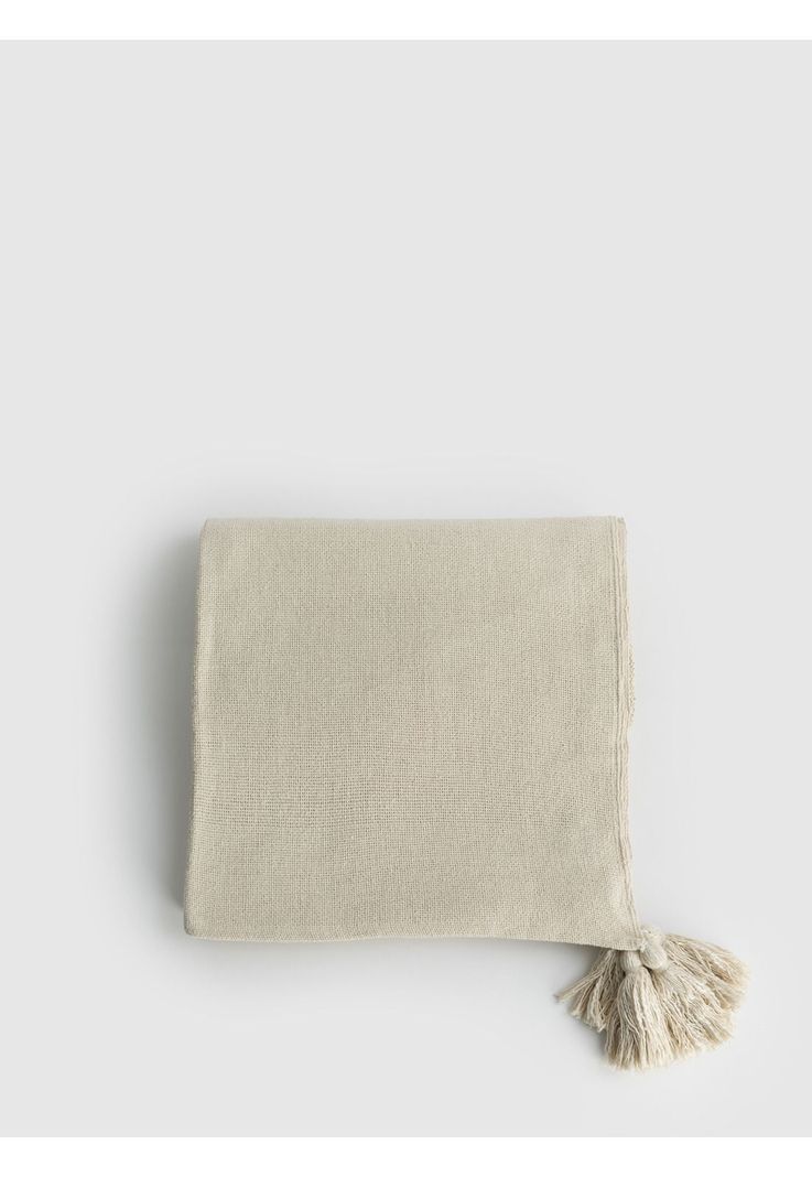 Manta Lineas Beige