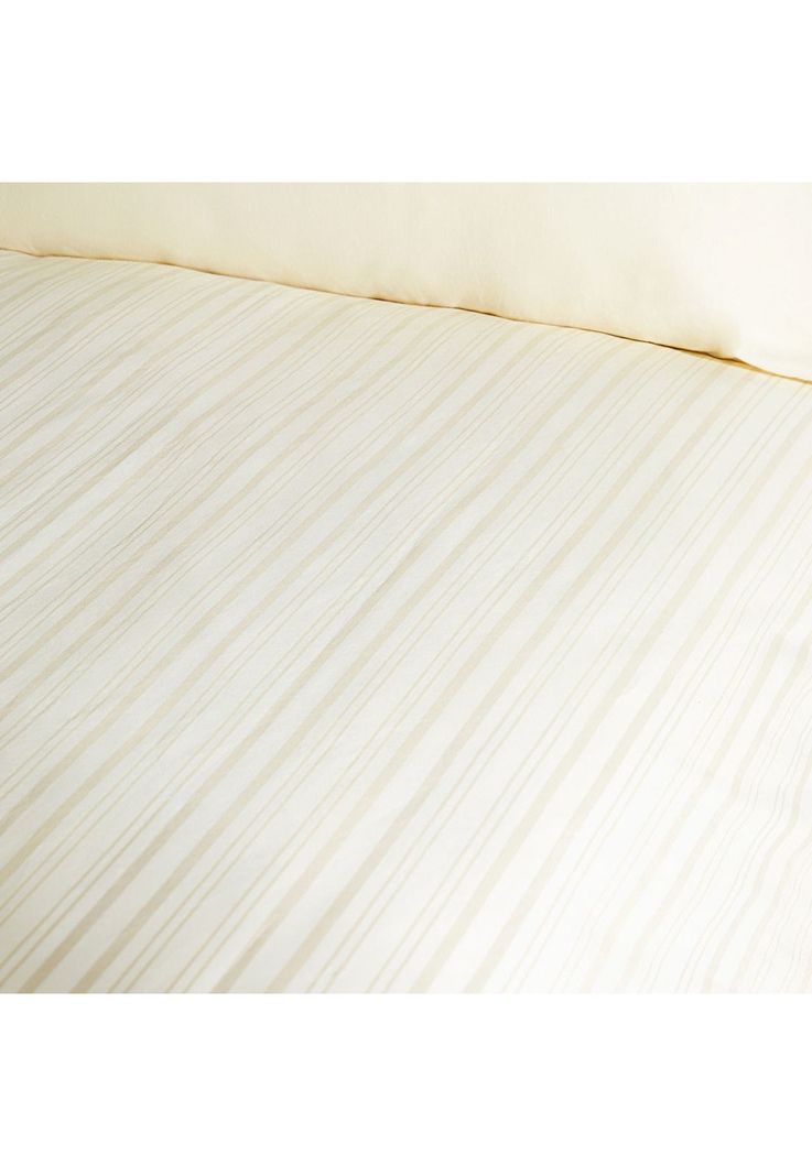 Funda De Plumón 220 X 220 Cm Lineas Lounge Crema-2
