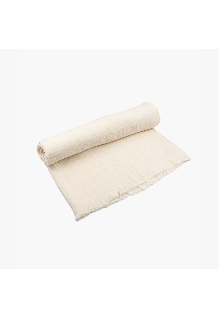 Piecera Algodón Gauze Blanco