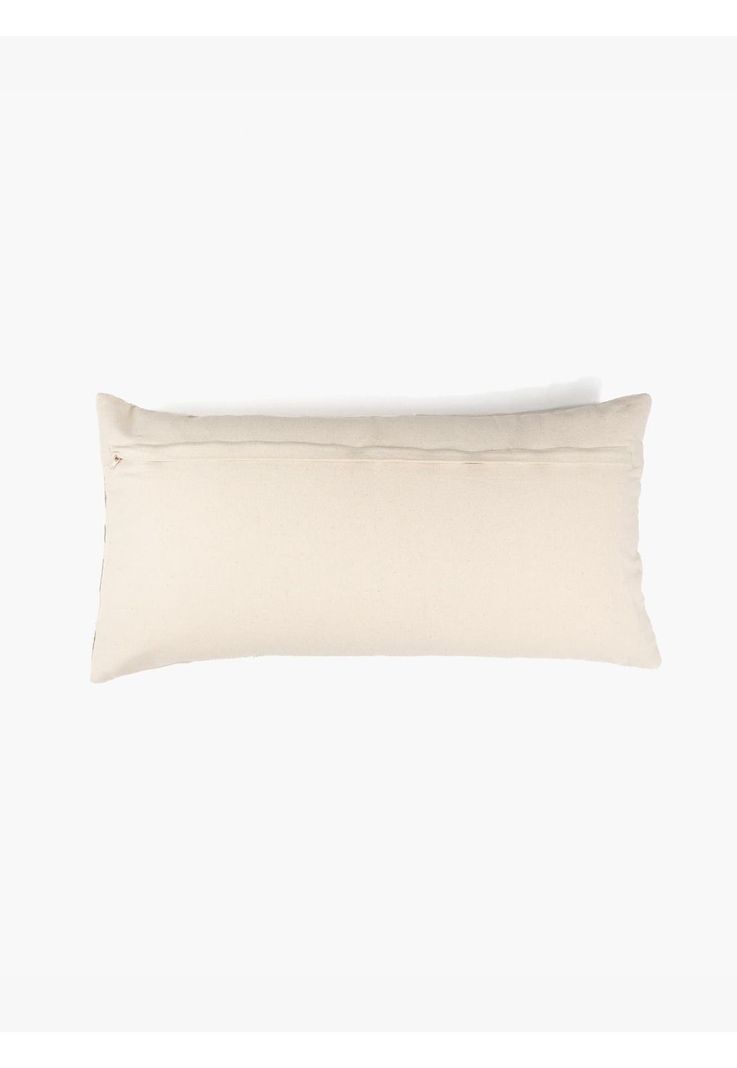 Cojín Algodón Textura Líneas Beige-2