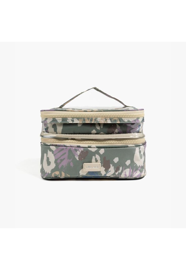 Cosmetiquero Dreamy Animal Print Verde-0