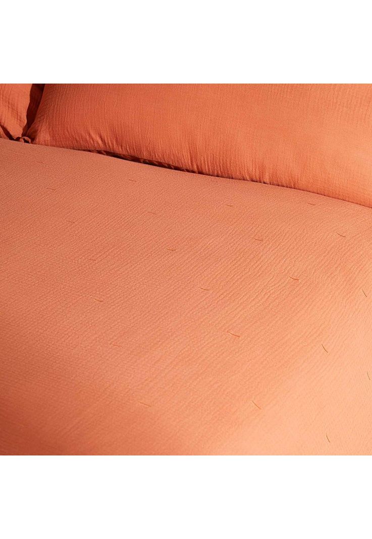 Funda De Plumón 220 X 220 Cm Lounge Terracota-2