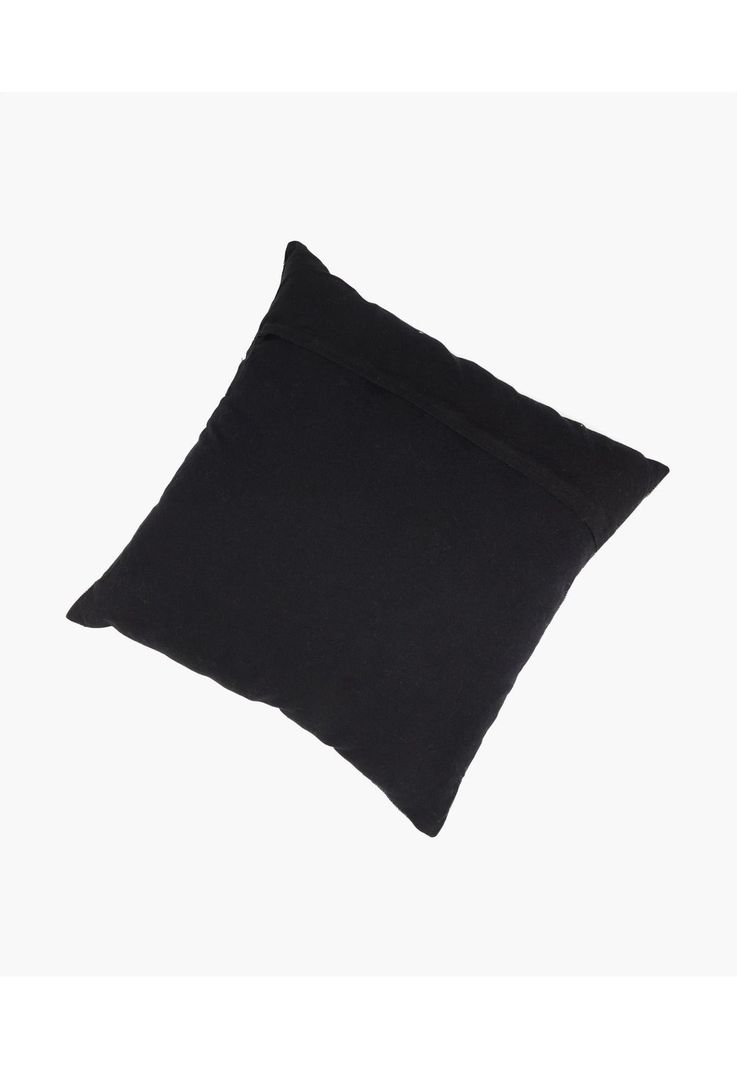 Cojín Algodón 45 X 45 Cm Negro-3