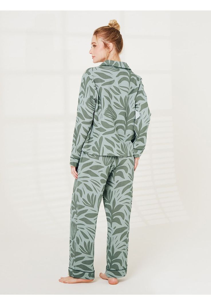 Pijama Dreamy Hojas-1