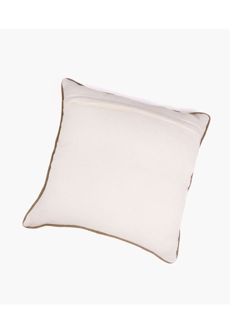 Funda Cojín Lino Básico 45 X 45 Cm Blanco-3