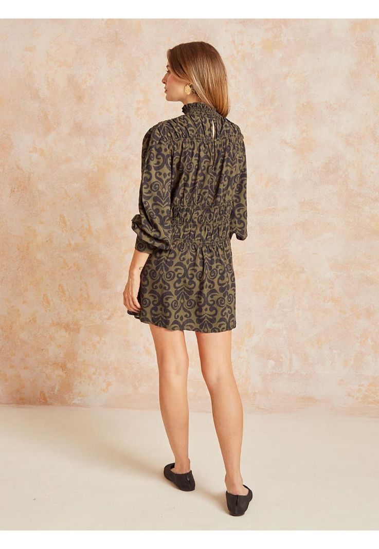 Vestido Boho Panal De Abejas-1