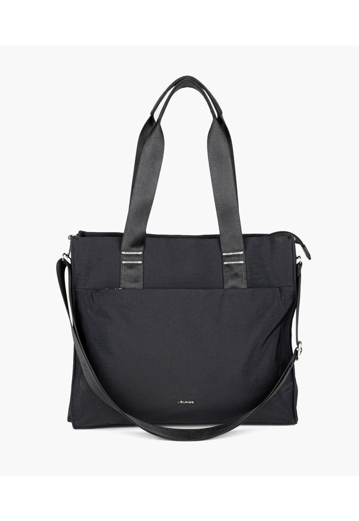 Cartera De Hombro Notebook Icónica Nylon Negro-0