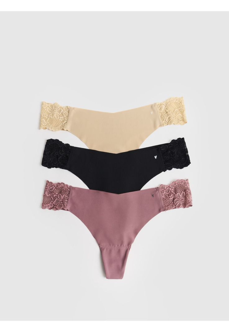 Set 3 Colaless Clasicos Dreamy Negro XS