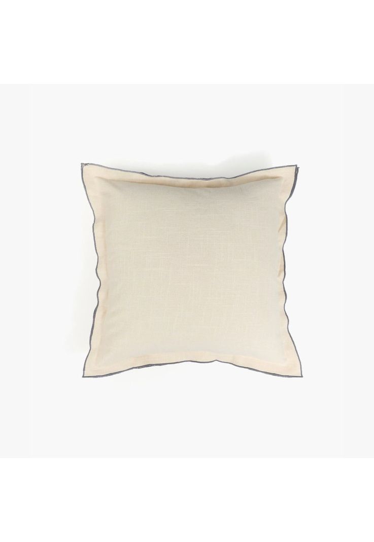 Cojín Algodón 45 X 45 Cm Beige-0