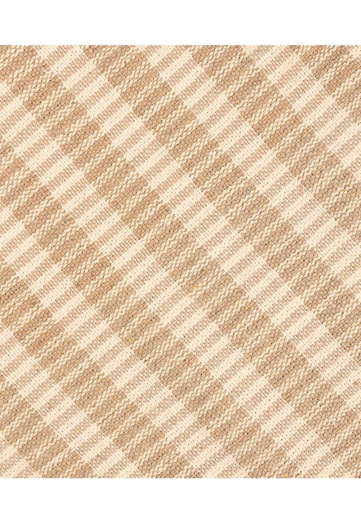 Cojín Algodón Cuadros 45 X 45 Café-3