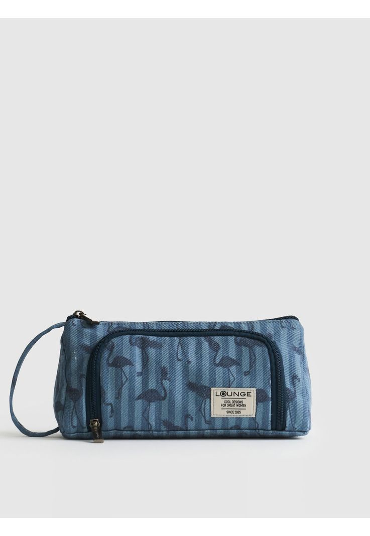 Estuche Canvas Doble Compartimiento