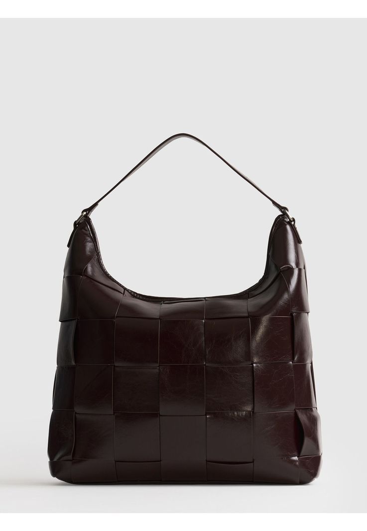 Cartera De Hombro Cuadrado Tejidos Woman