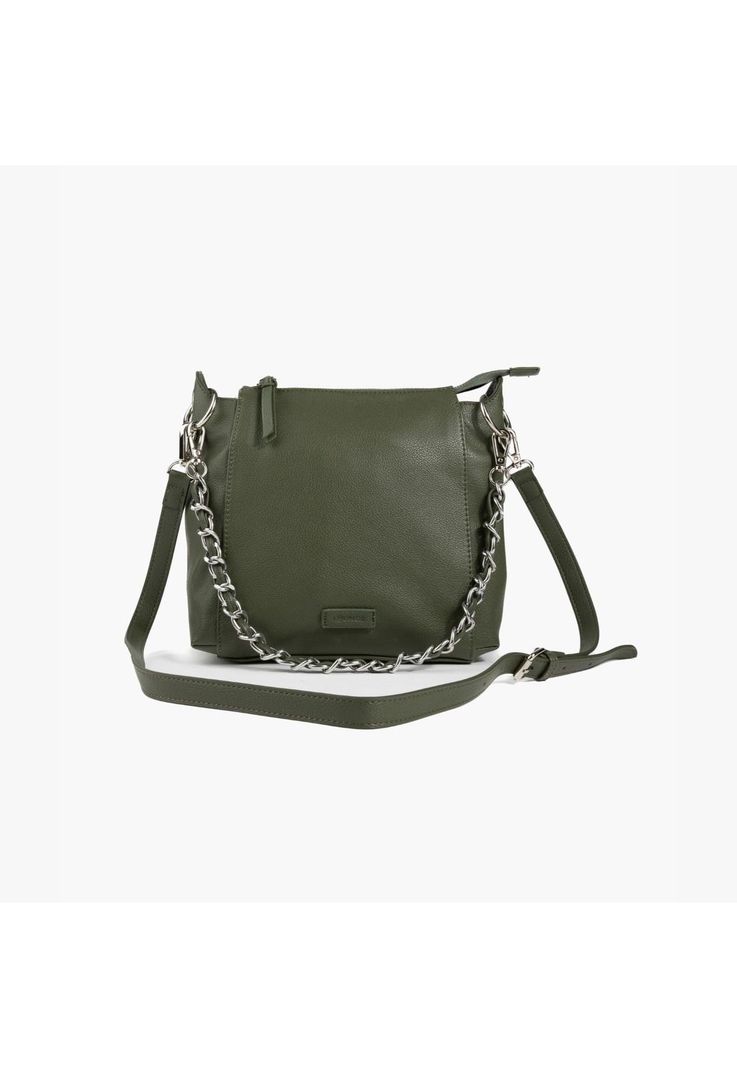 Cartera Bandolera Con Cadena