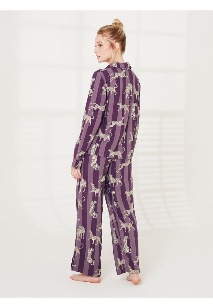 Pijama Dreamy Rayas Tigres-1