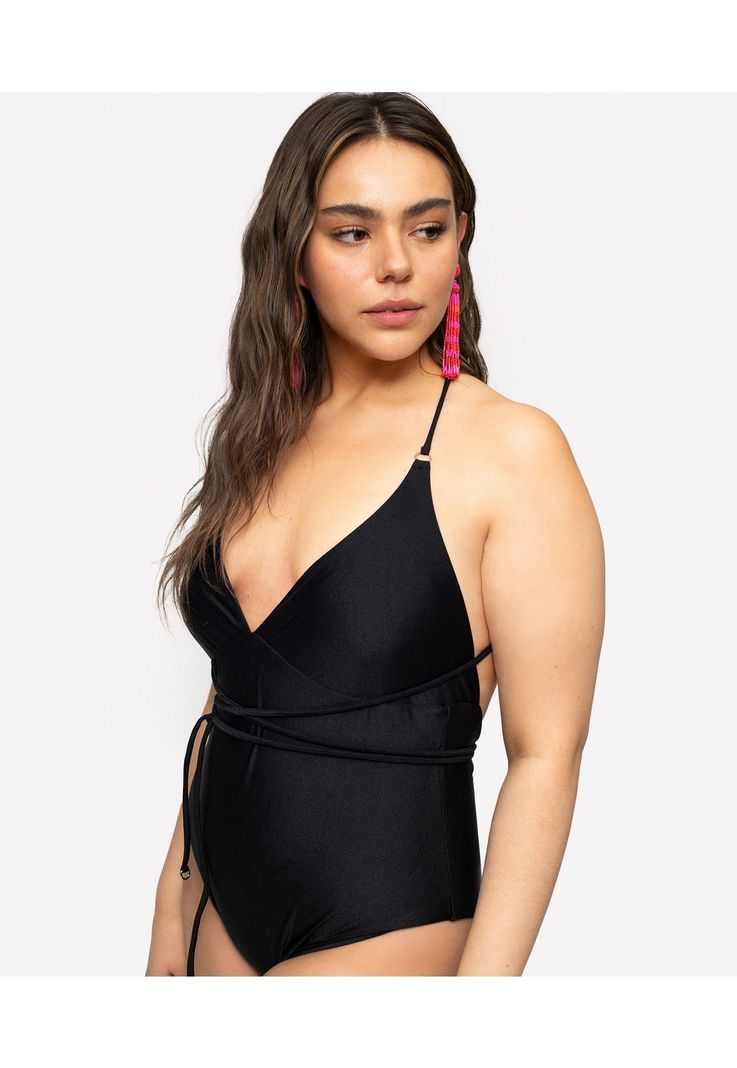 Traje De Baño Paradiso Amarras Negro-3