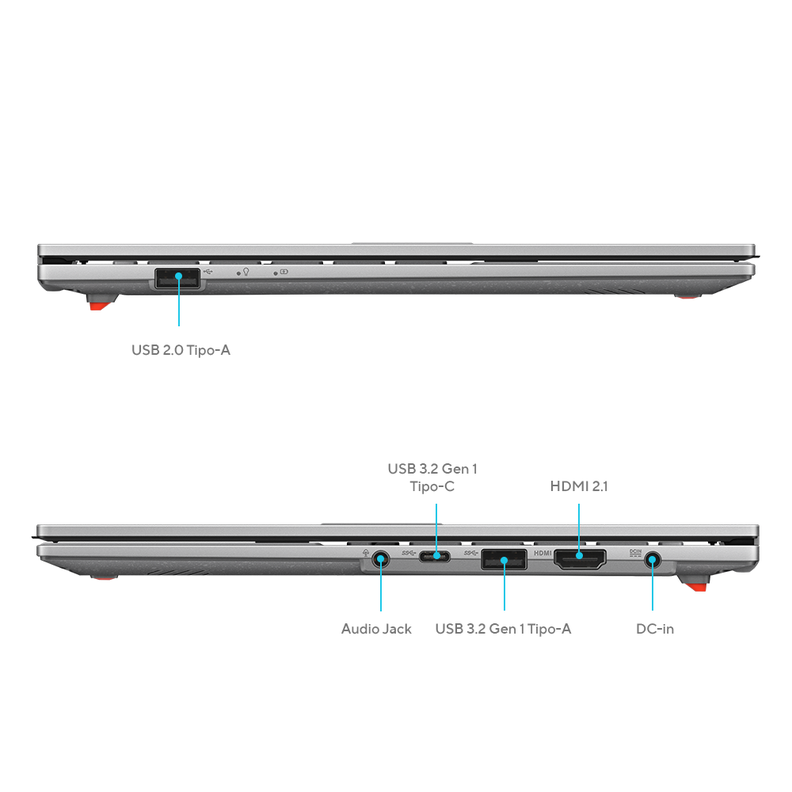 Notebook Asus Vivobook Go 14 Amd R5 8gb Ram 512gb Ssd 14'-1