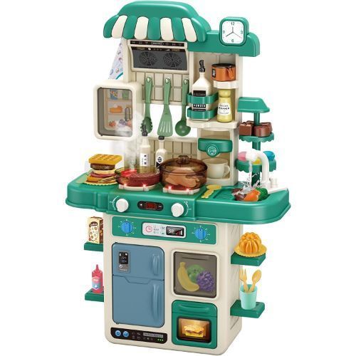 COCINA DE JUGUETE 48 PIEZAS CON AGUA-0
