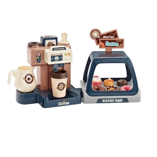 MAQUINA DE CAFÉ DE JUGUETE CON ACCESORIOS-3