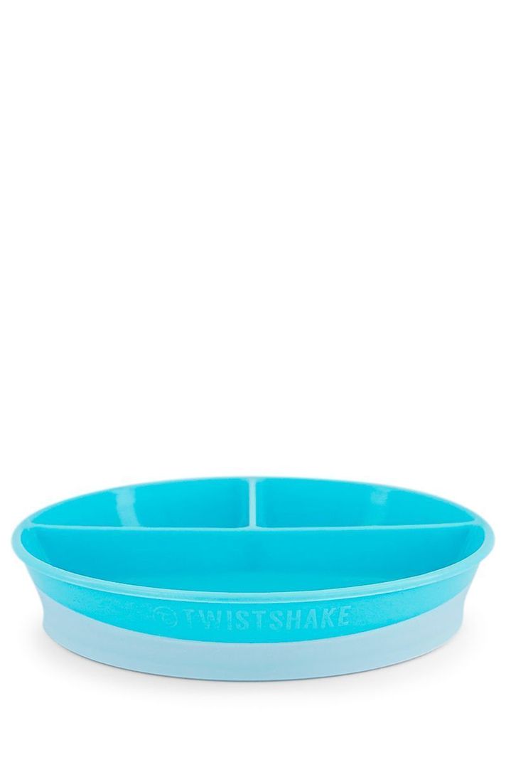 Plato Dividido Twistshake 6+m azul-1