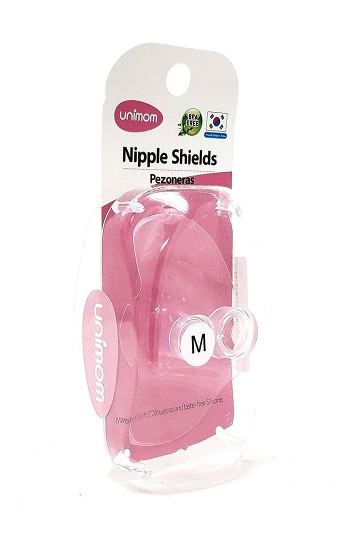 Pezoneras de silicona Unimom 2 uns Talla M-1