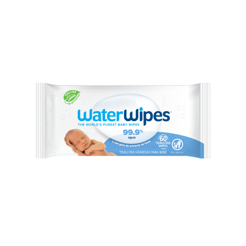 Toallitas húmedas WaterWipes Bio 60 uns-1