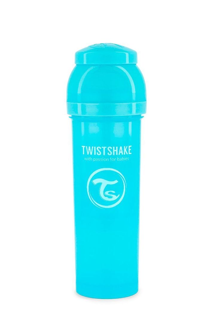 Mamadera Twistshake Anti-Cólico 330ml azul-2