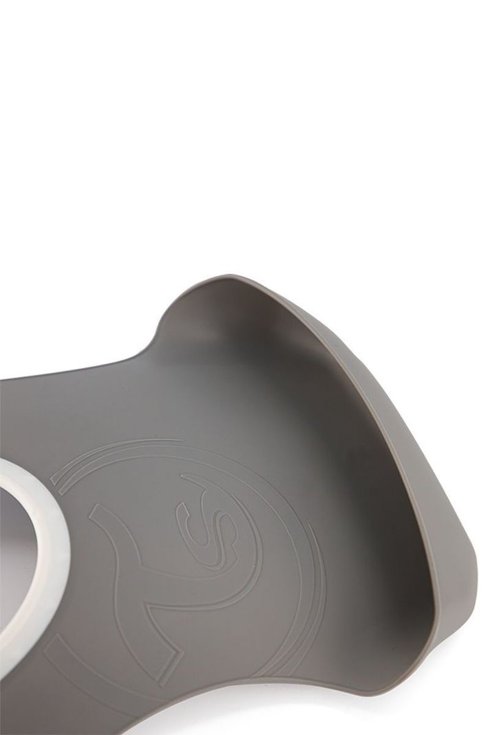 Baberos Twistshake 4+m 2 uns Gris / Blanco-1